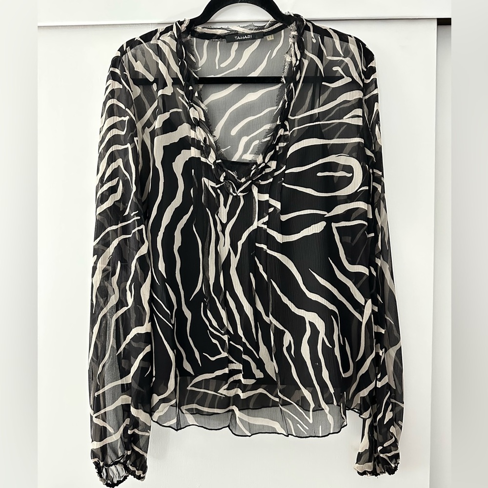 Tahari Silk Blouse
